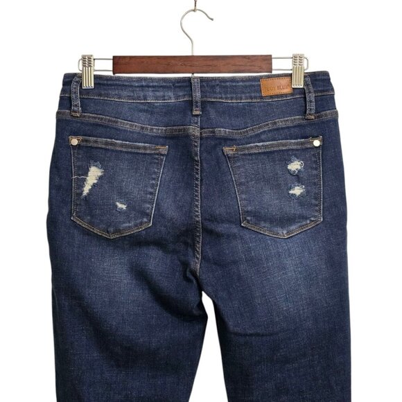Judy Blue Distressed Skinny Fit Jeans Sz 29 - Picture 3 of 9